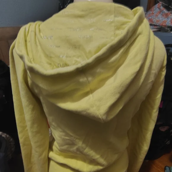 Aeropostale Yellow Women's Hoodie - Picture 5 of 7